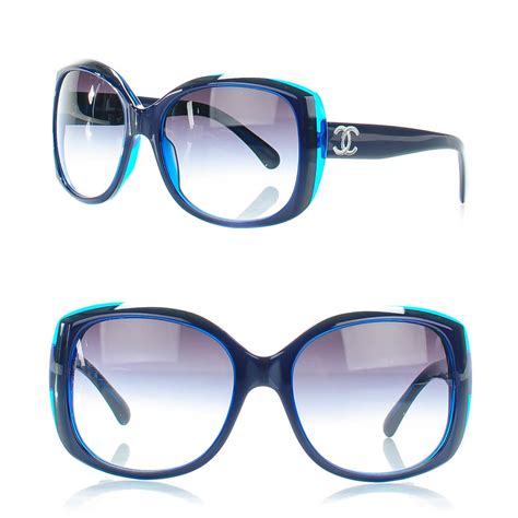 chanel sunglasses 5183|CHANEL CC Sunglasses 5183 Blue 143283 .